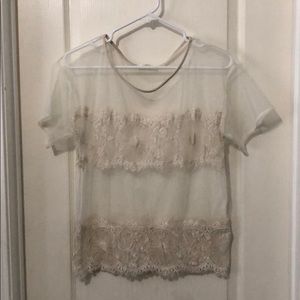 ⭐️$5 SALE! Sheer Shirt Overlay